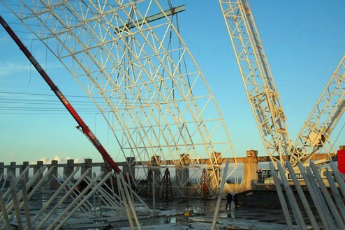 呼和浩特网架一角